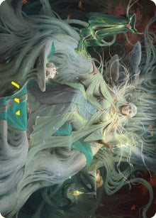 Image for Galadriel, Gift-Giver Art Card (35) (ASLTR) - Magic: The Gathering