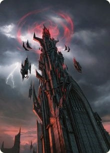 Image for Barad-dur Art Card (54) (ASLTR) - Magic: The Gathering