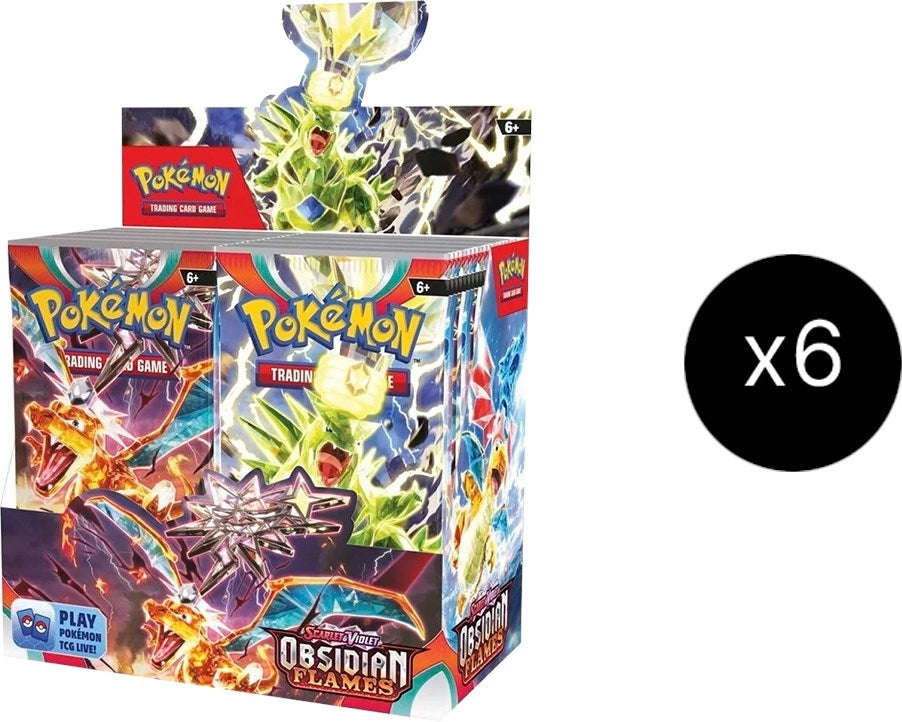 Image for Obsidian Flames Booster Box Case - Pokemon