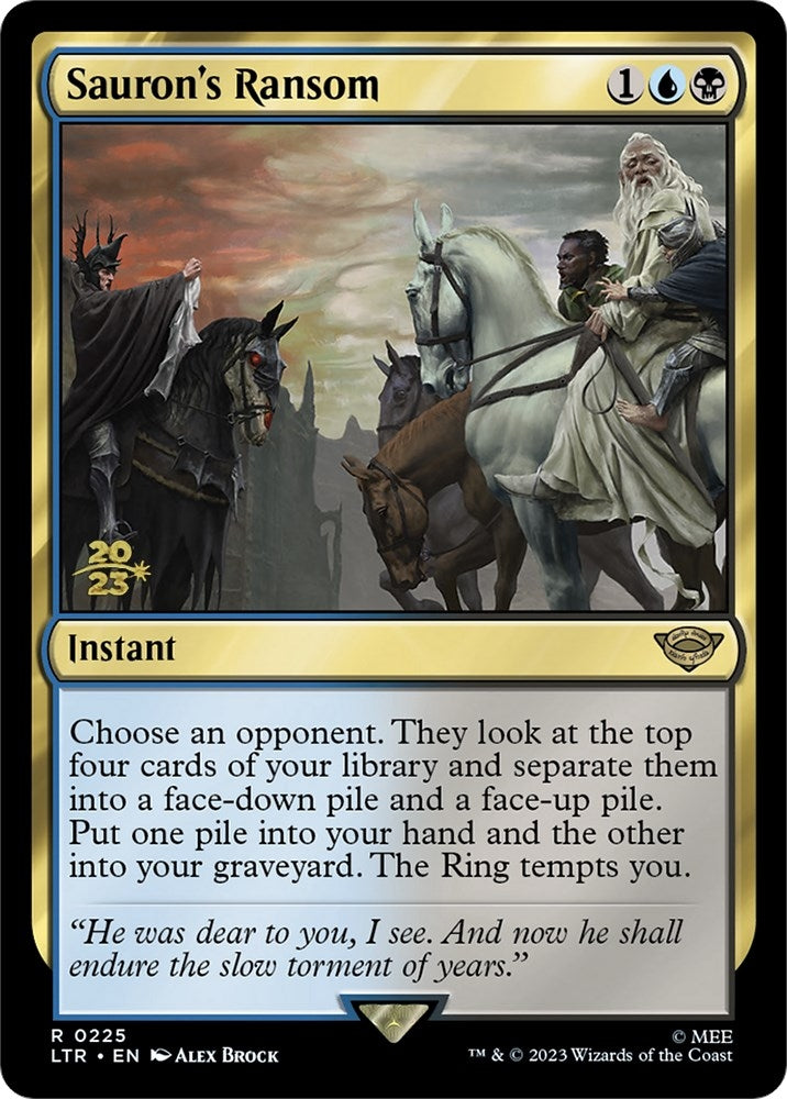 Image for Sauron's Ransom (225) (PRE) - Magic: The Gathering