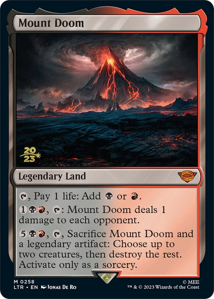 Image for Mount Doom (258) - Magic: The Gathering