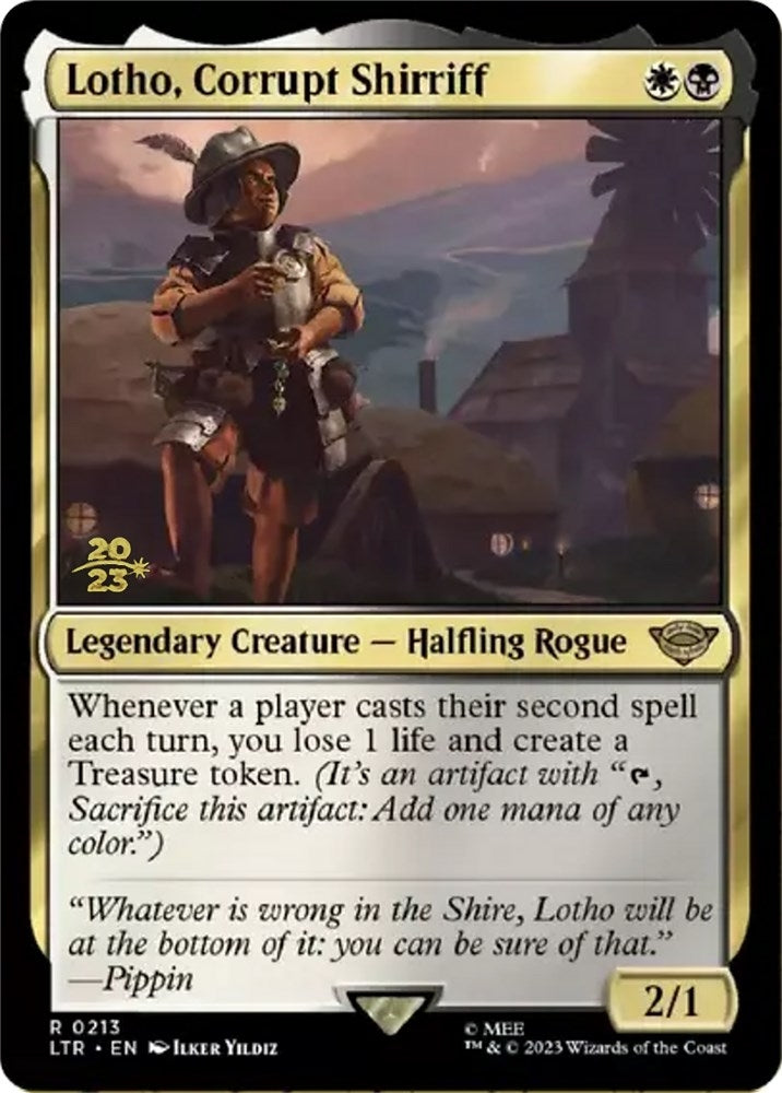 Image for Lotho, Corrupt Shirriff (213) - Magic: The Gathering