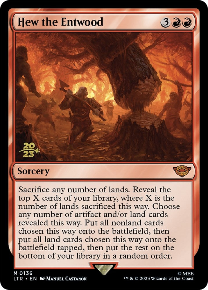 Image for Hew the Entwood (136) - Magic: The Gathering