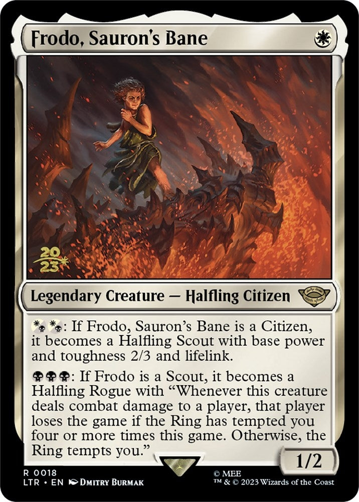 Image for Frodo, Sauron's Bane (18) - Magic: The Gathering