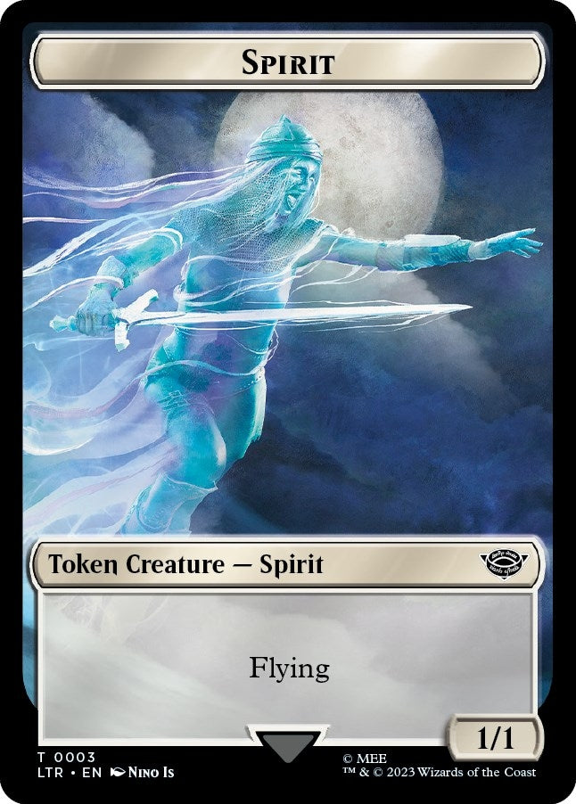 Image for Spirit // Food (0009) Double-Sided Token (3 // 9) - Magic: The Gathering