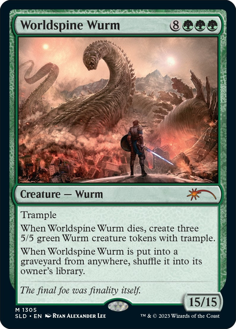 Image for Worldspine Wurm (1305) - Magic: The Gathering