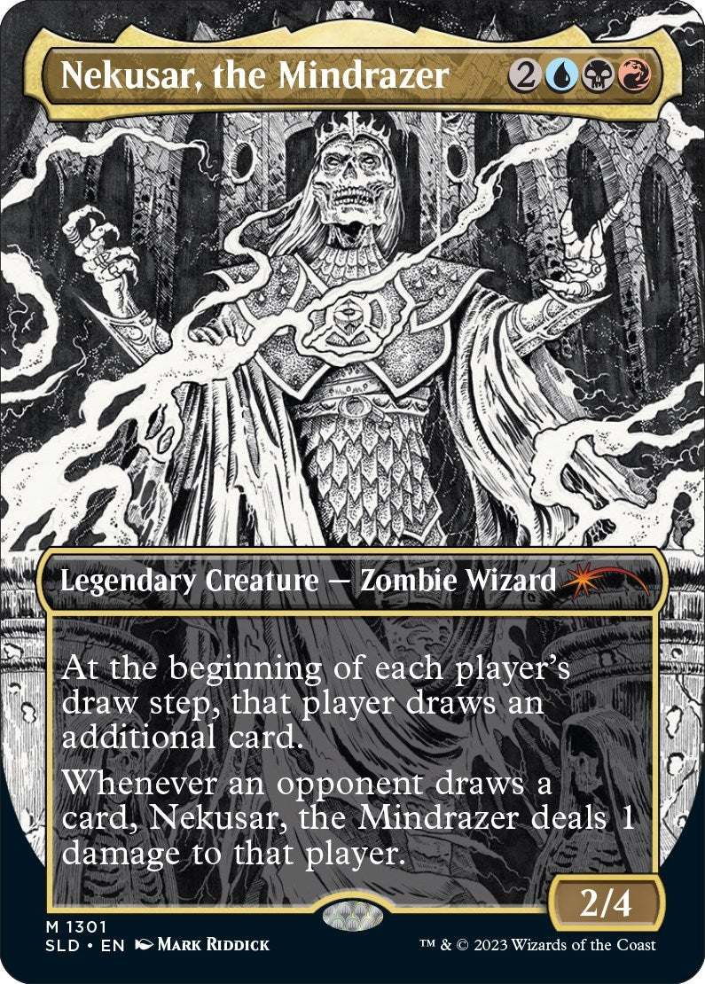 Image for Nekusar, the Mindrazer (1301) - Magic: The Gathering