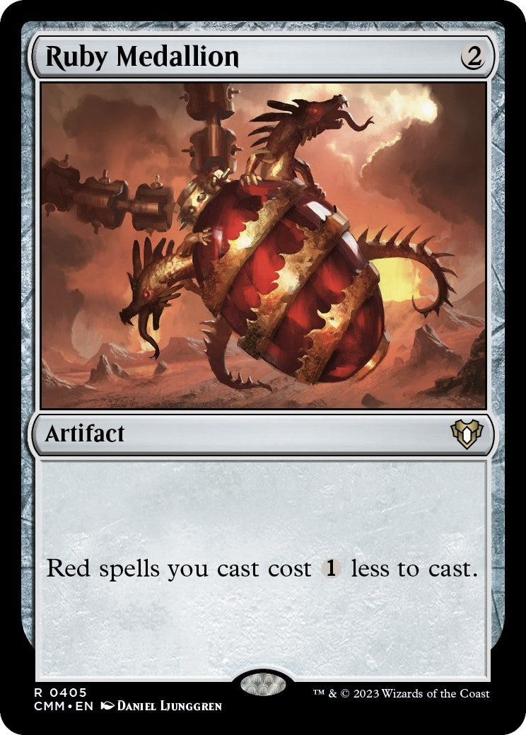 Image for Ruby Medallion (405) - Magic: The Gathering