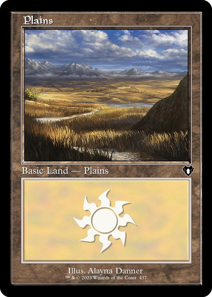 Image for Plains (437) (Retro Frame) (437) - Magic: The Gathering