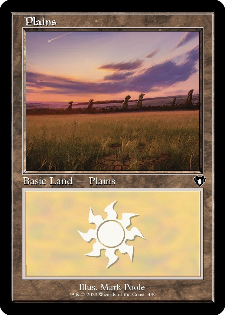 Image for Plains (439) (Retro Frame) (439) - Magic: The Gathering