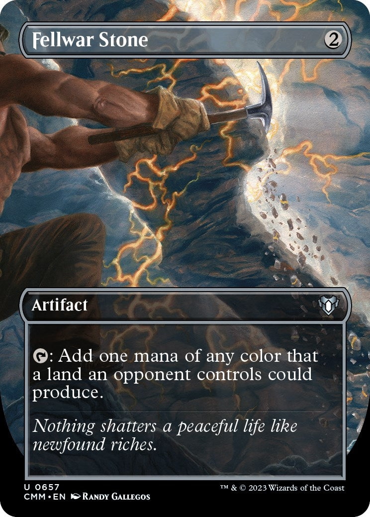 Image for Fellwar Stone (Borderless) (657) - Magic: The Gathering