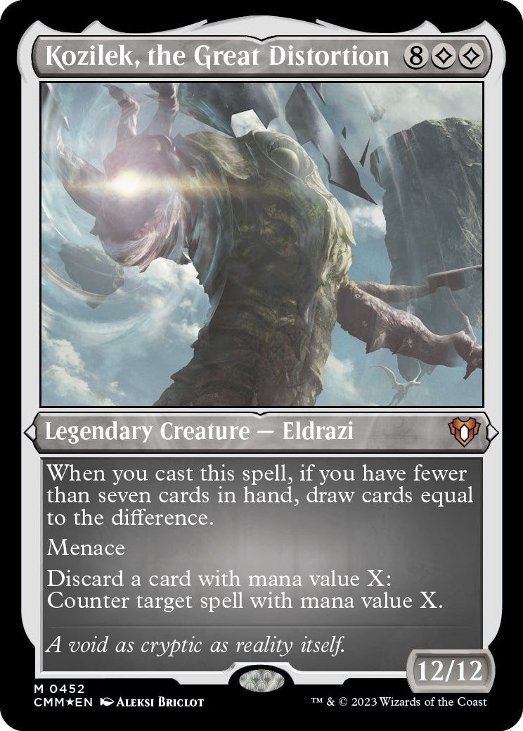 Image for Kozilek, the Great Distortion (Foil Etched) (452) - Magic: The Gathering