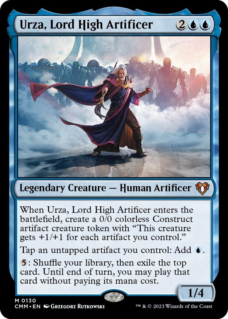Image for Urza, Lord High Artificer (130) - Magic: The Gathering