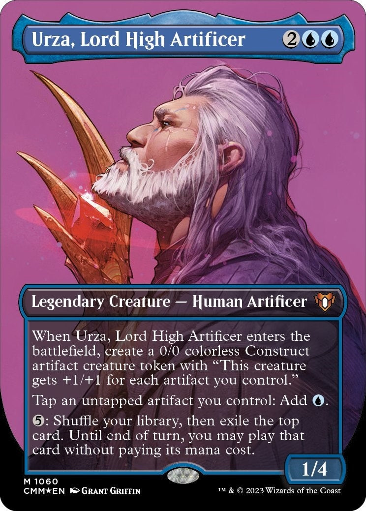 Image for Urza, Lord High Artificer (Textured Foil) (1060) - Magic: The Gathering