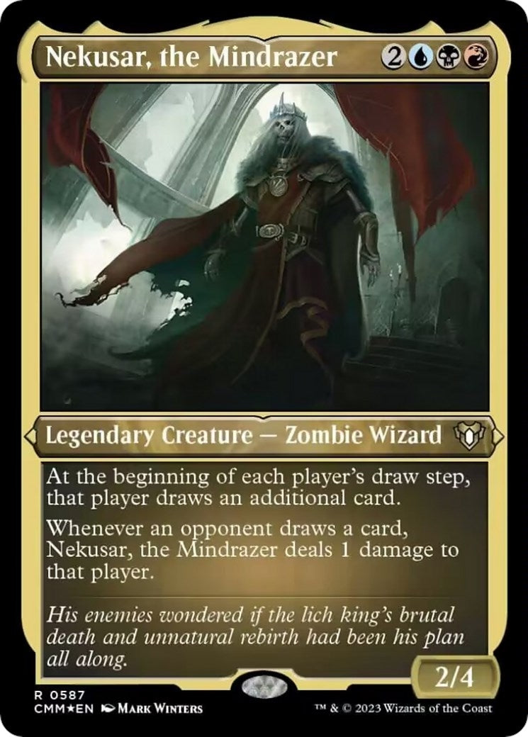 Image for Nekusar, the Mindrazer (Foil Etched) (587) - Magic: The Gathering