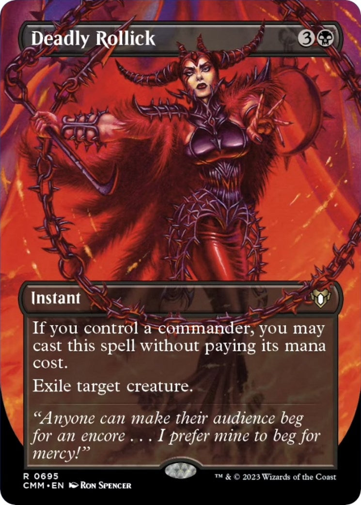 Image for Deadly Rollick (Borderless) (695) - Magic: The Gathering