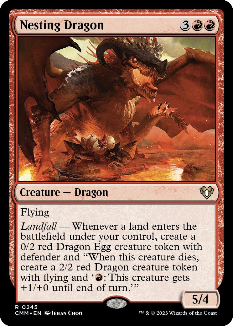 Image for Nesting Dragon (245) - Magic: The Gathering