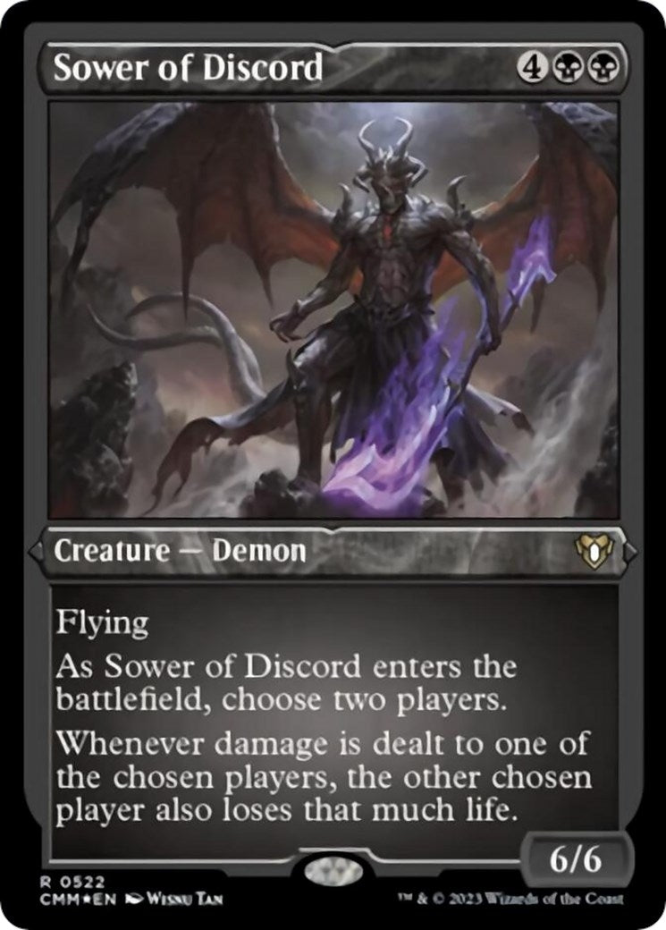 Image for Sower of Discord (Foil Etched) (522) - Magic: The Gathering