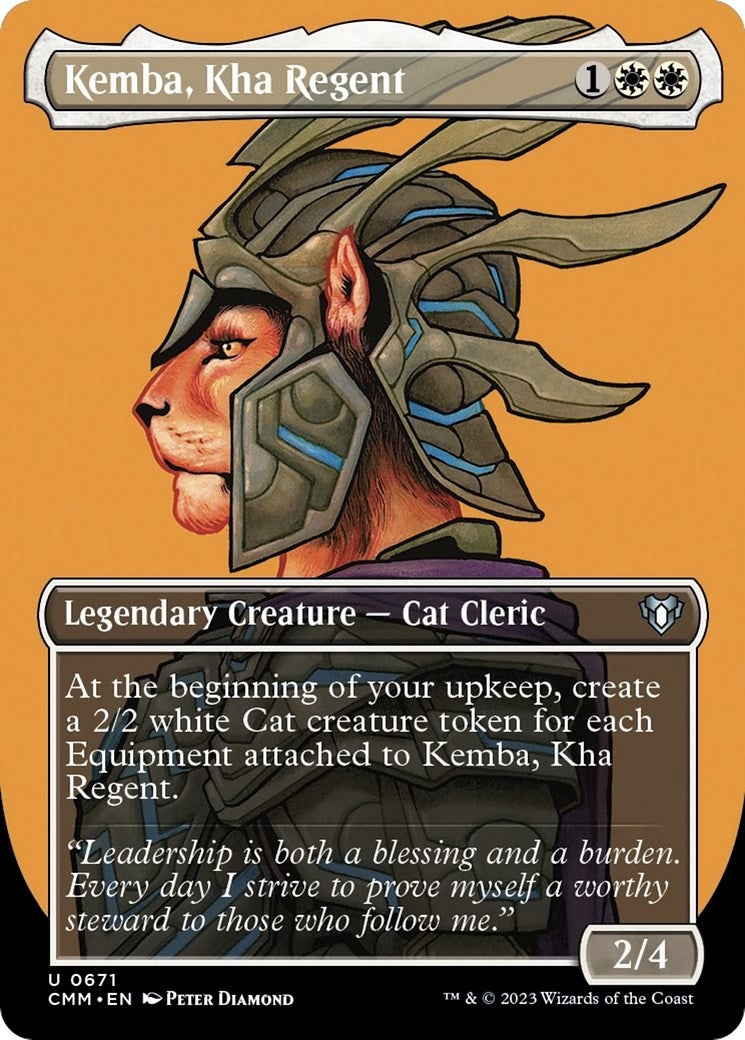 Image for Kemba, Kha Regent (Borderless) (671) - Magic: The Gathering