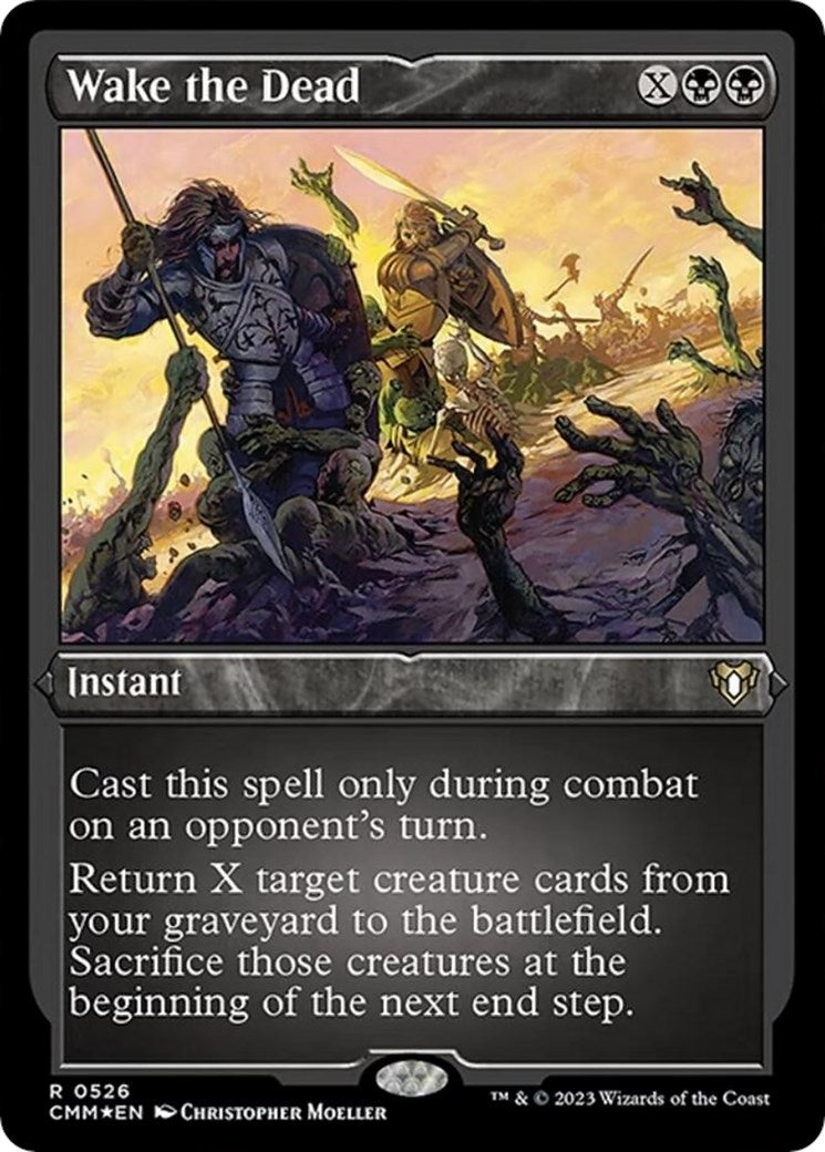 Image for Wake the Dead (Foil Etched) (526) - Magic: The Gathering
