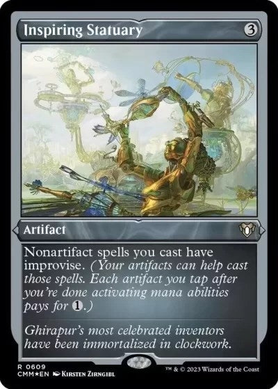 Image for Inspiring Statuary (Foil Etched) (609) - Magic: The Gathering