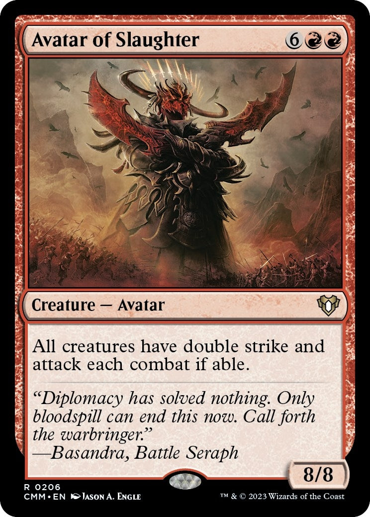 Image for Avatar of Slaughter (206) - Magic: The Gathering