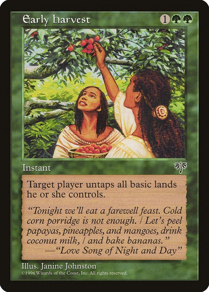 Image for Early Harvest - Magic: The Gathering