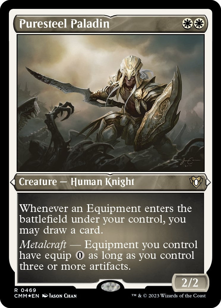 Image for Puresteel Paladin (Foil Etched) (469) - Magic: The Gathering