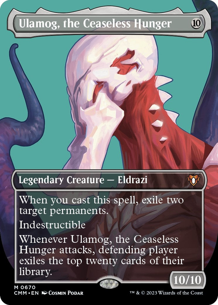 Image for Ulamog, the Ceaseless Hunger (Borderless) (670) - Magic: The Gathering