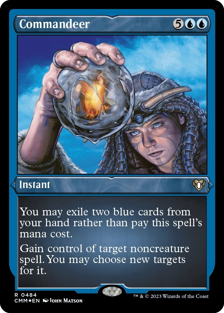 Image for Commandeer (Foil Etched) (484) - Magic: The Gathering