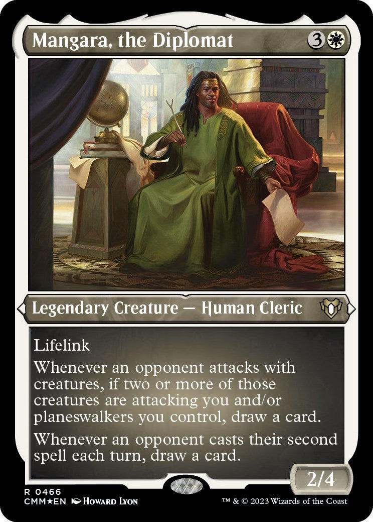 Image for Mangara, the Diplomat (Foil Etched) (466) - Magic: The Gathering
