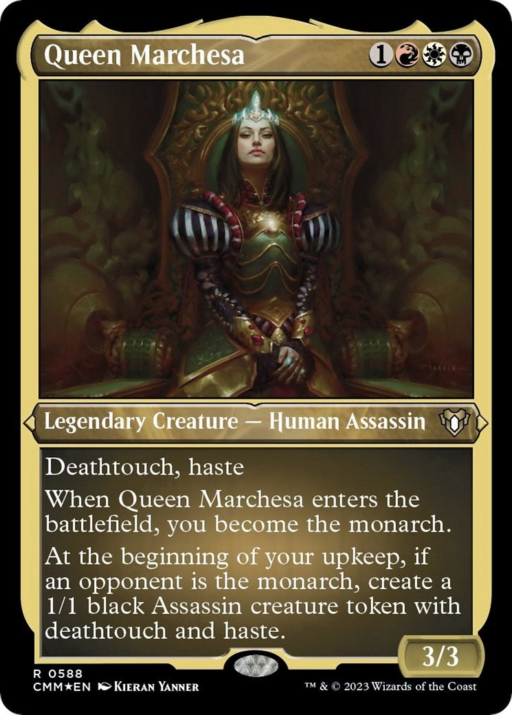 Image for Queen Marchesa (Foil Etched) (588) - Magic: The Gathering