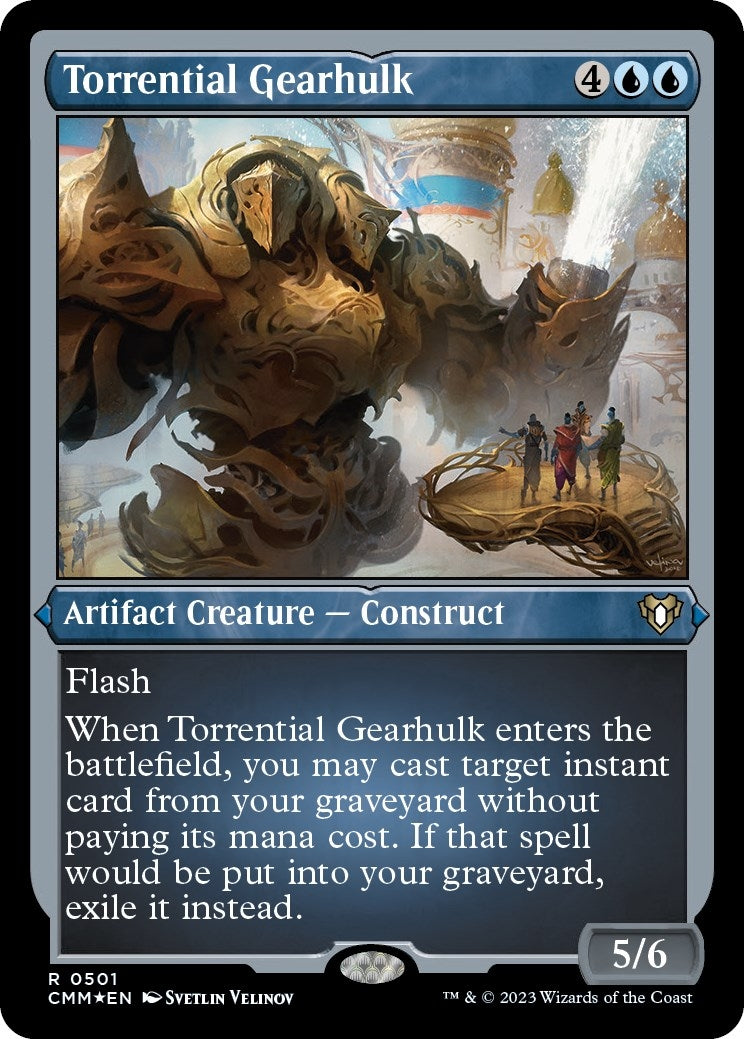 Image for Torrential Gearhulk (Foil Etched) (501) - Magic: The Gathering
