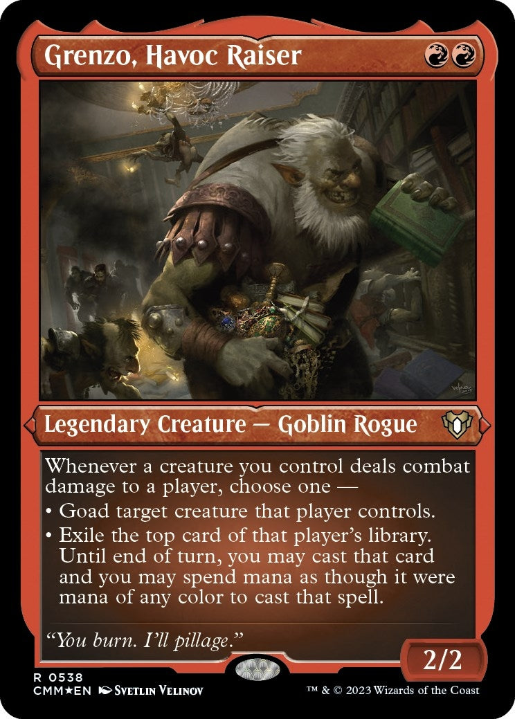 Image for Grenzo, Havoc Raiser (Foil Etched) (538) - Magic: The Gathering