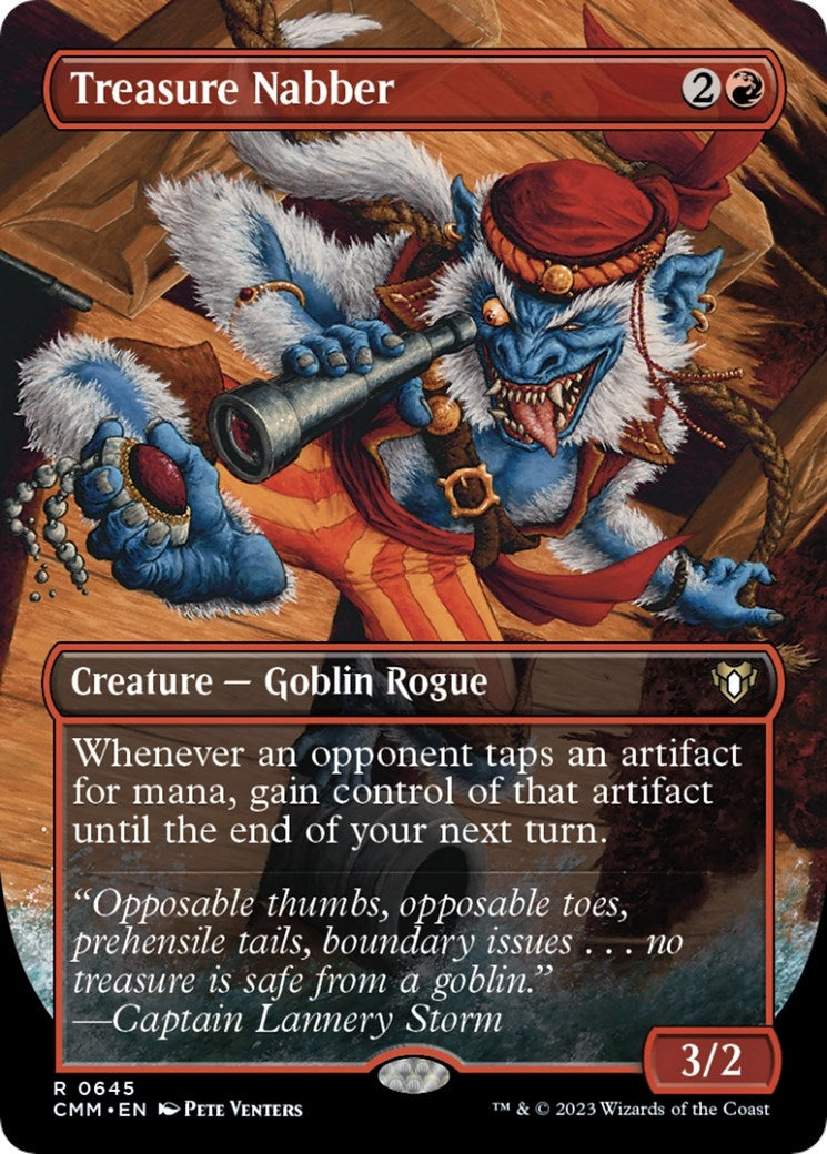 Image for Treasure Nabber (Borderless) (645) - Magic: The Gathering