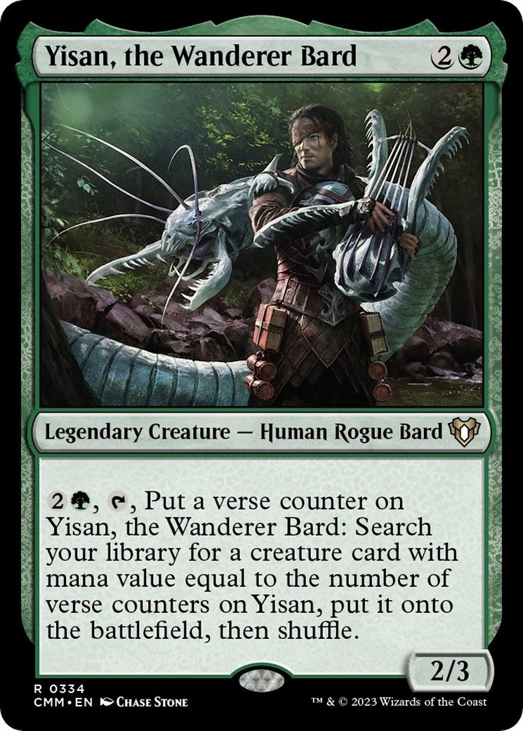 Image for Yisan, the Wanderer Bard (334) - Magic: The Gathering