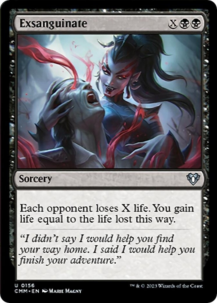 Image for Exsanguinate (156) - Magic: The Gathering