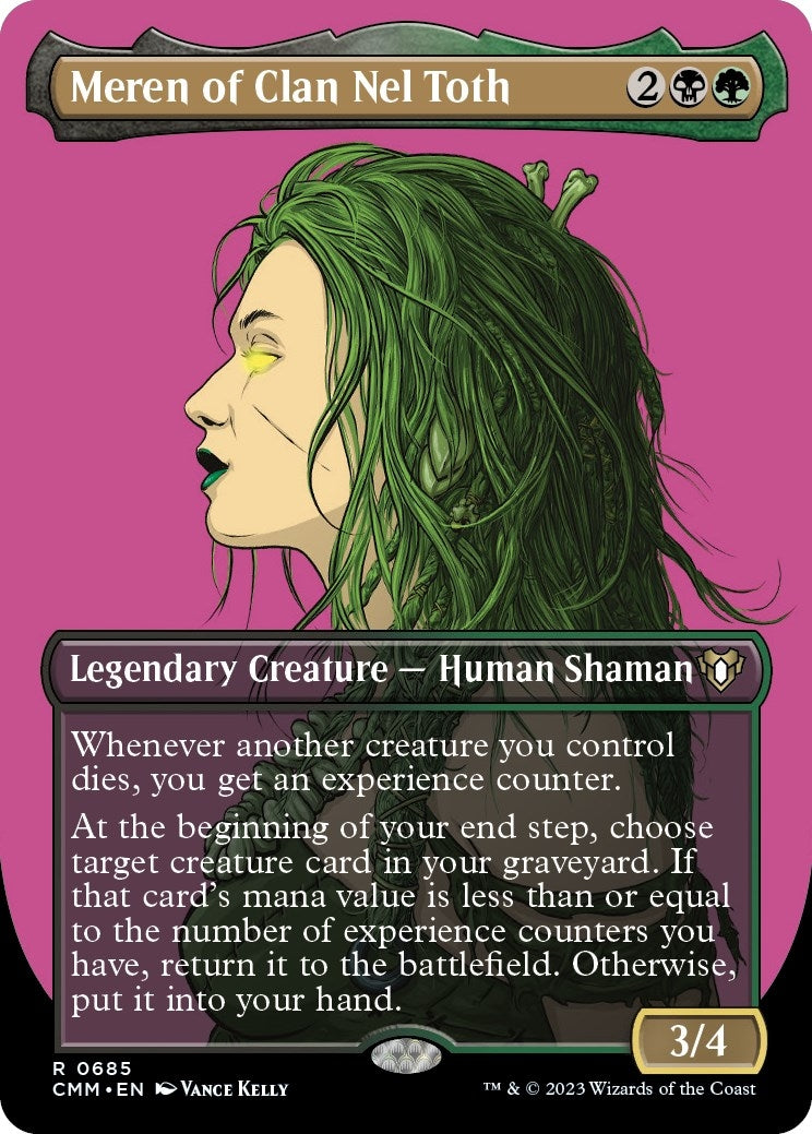Image for Meren of Clan Nel Toth (Borderless) (685) - Magic: The Gathering