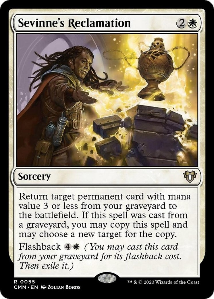 Image for Sevinne's Reclamation (55) (CMM) - Magic: The Gathering