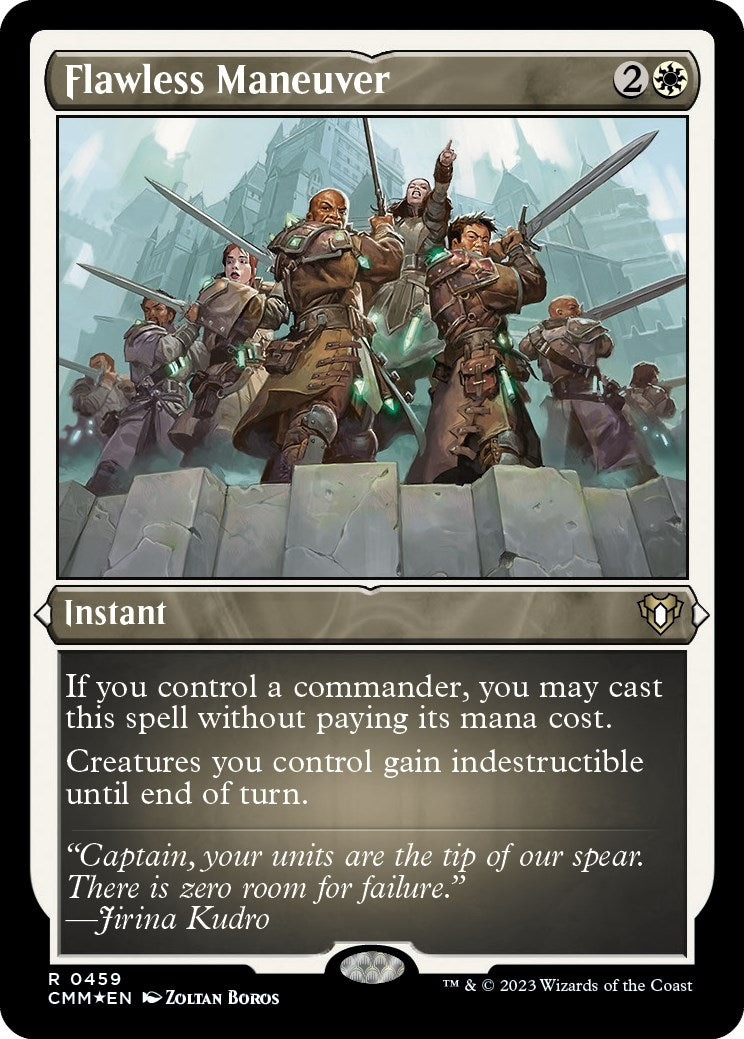 Image for Flawless Maneuver (Foil Etched) (459) - Magic: The Gathering