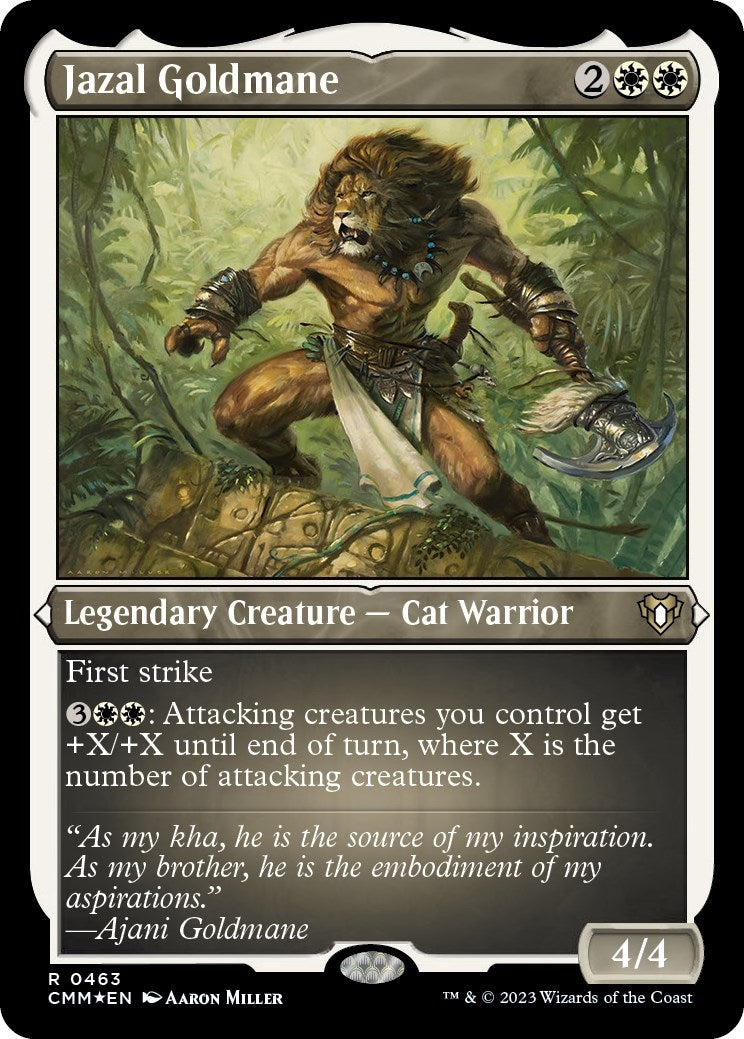 Image for Jazal Goldmane (Foil Etched) (463) - Magic: The Gathering