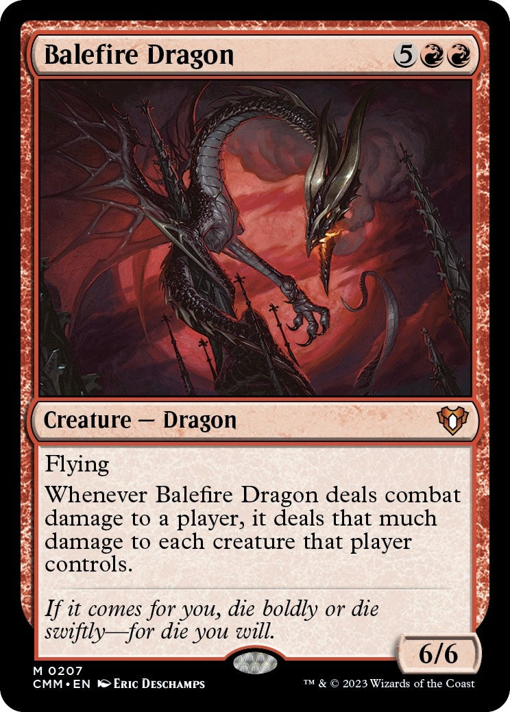 Image for Balefire Dragon (207) - Magic: The Gathering