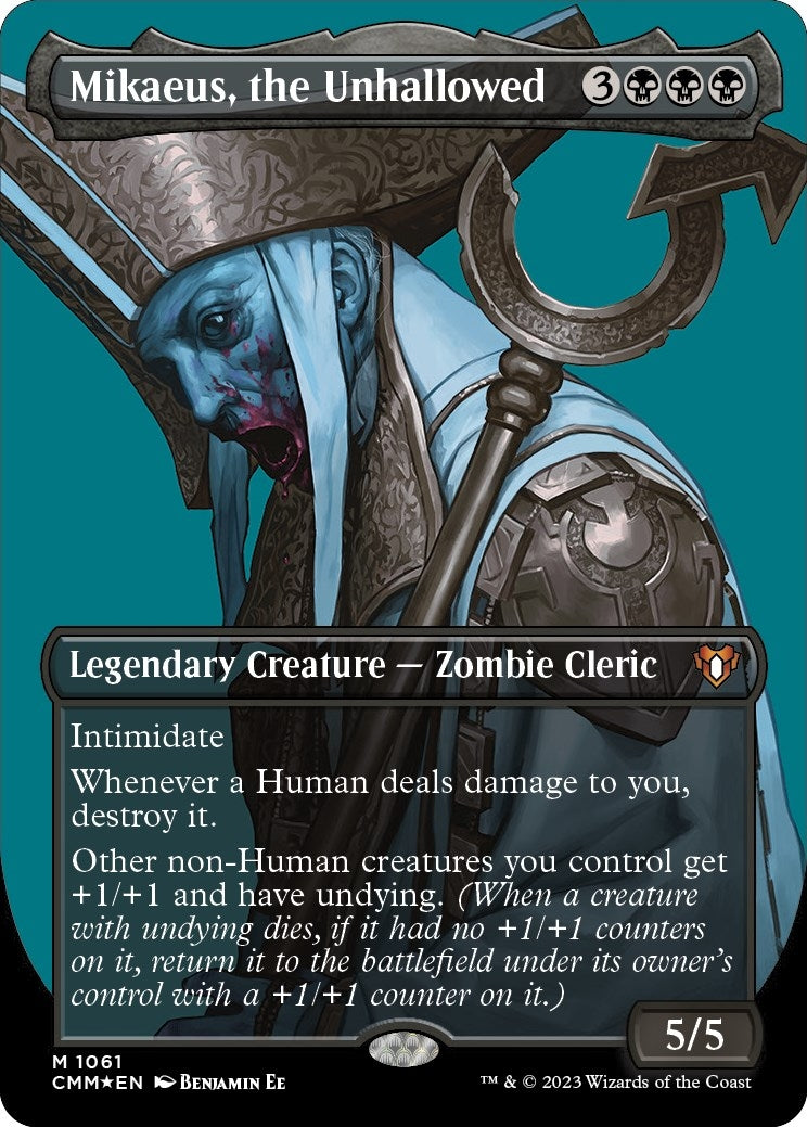 Image for Mikaeus, the Unhallowed (Textured Foil) (1061) (CMM) - Magic: The Gathering