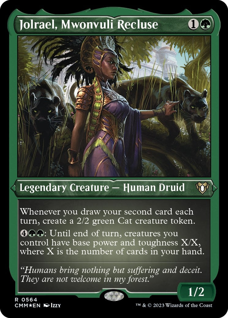 Image for Jolrael, Mwonvuli Recluse (Foil Etched) (564) - Magic: The Gathering