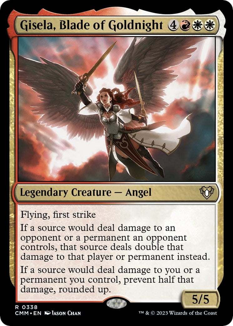 Image for Gisela, Blade of Goldnight (338) (CMM) - Magic: The Gathering