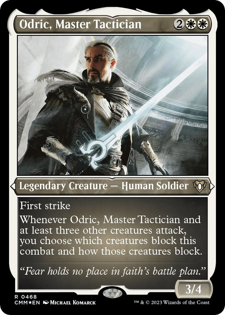 Image for Odric, Master Tactician (Foil Etched) (468) - Magic: The Gathering