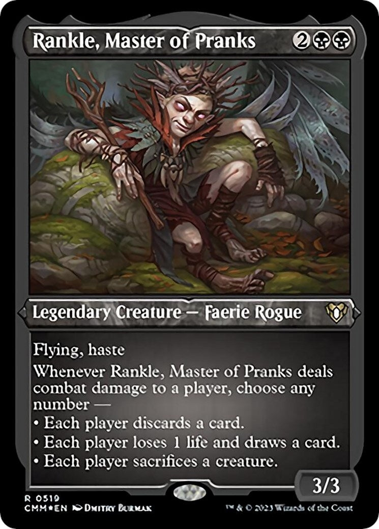 Image for Rankle, Master of Pranks (Foil Etched) (519) - Magic: The Gathering
