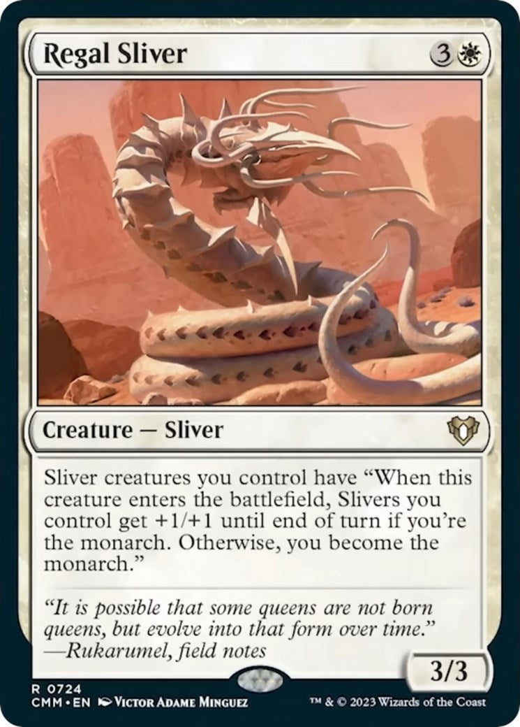 Image for Regal Sliver (724) - Magic: The Gathering