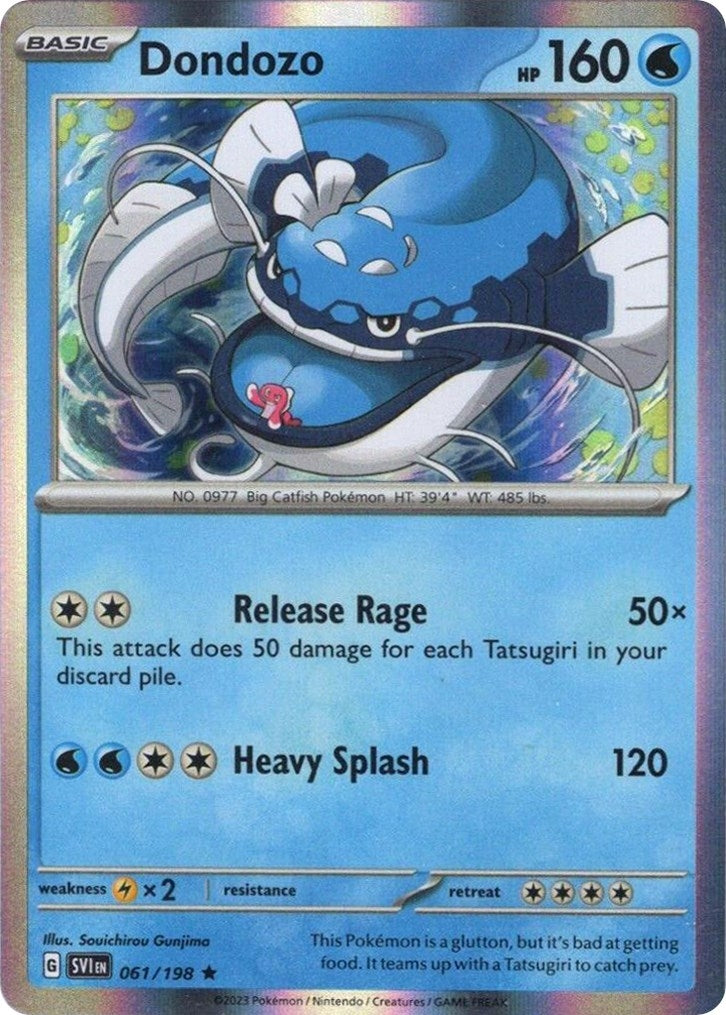 Image for Dondozo - 061/198 (Line Holo) (061/198) (MCAP) - Pokemon