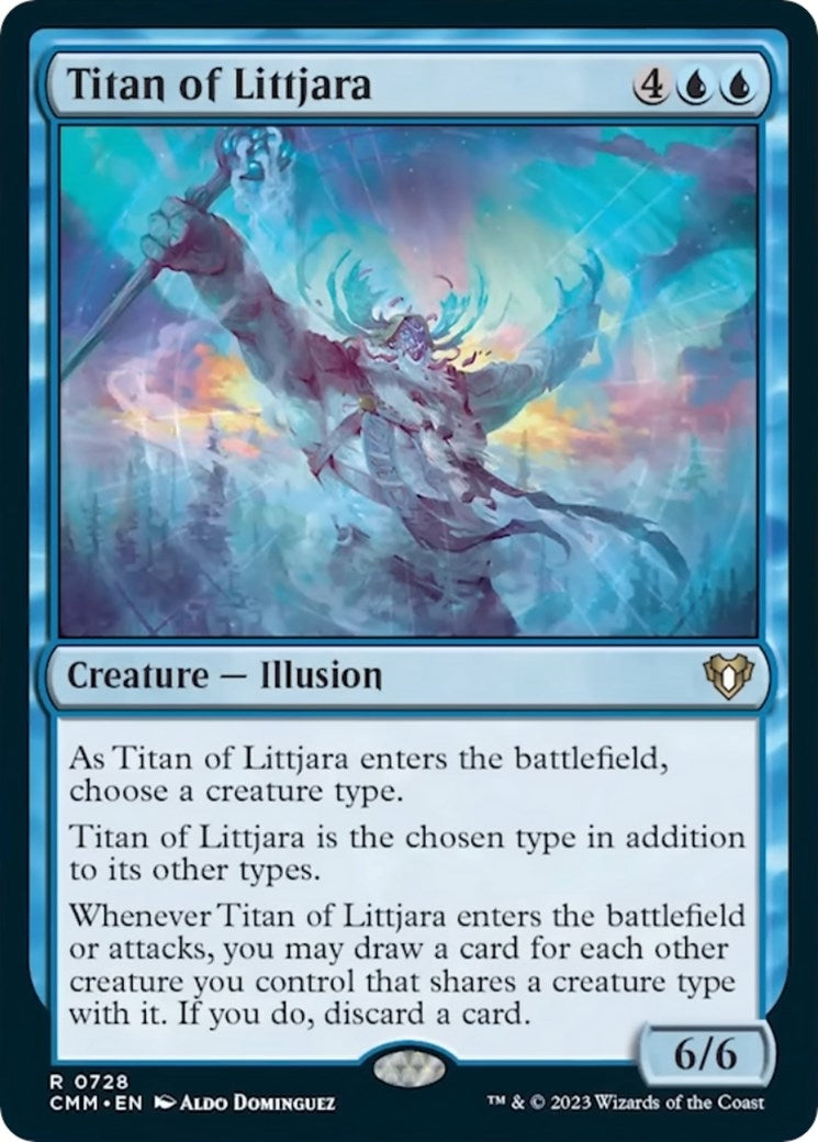 Image for Titan of Littjara (728) - Magic: The Gathering